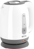Cumpara ieftin Fierbator electric ECG RK 1759 Classica Grigio, 2200 W, 1.7 litri, plastic de calitate, alb cu gri