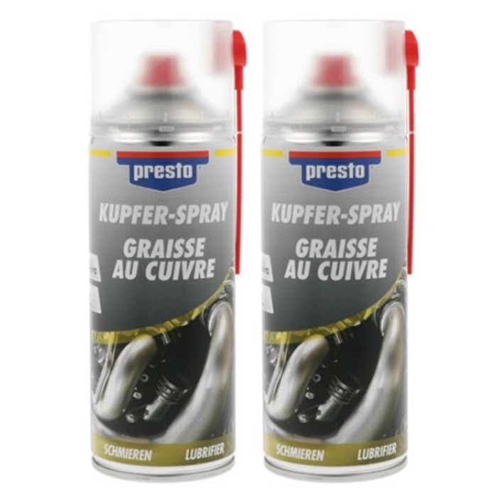 Pachet 2 x Spray Presto cu cupru 400 ml