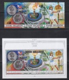 Cook Insule 1988 - Jocurile Olimpice - Seul, Staif + Colita, Cota 30 EURO, MNH