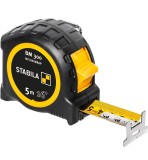 Cumpara ieftin Ruleta de buzunar 5 m STABILA BM 300, scala dubla cm/inch, banda otel cu strat nylon, carcasa rezistenta, carlig SPIKES