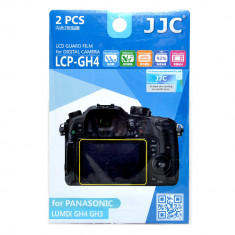 Folie protectie LCD JJC LCP-GH4 pt Panasonic Lumix GH3, GH4, GX8 foto