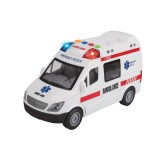 Masinuta Salvare cu lumina si sunet, 1:16, ATU-089586, Plastic, Oem