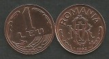 ROMANIA 1 LEU 1992 [1] XF++ a UNC , livrare in cartonas