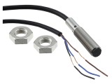 Senzor inductiv OMRON E2B M8 PNP NO 0-2mm 10-30V IP67 cablu 5m oțel inoxidabil