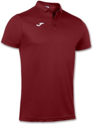 Tricou polo cu maneca scurta pentru barbati Joma Hobby, visiniu, M - OUTLET foto