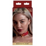 Zgarda Piele Rosie D-Ring Collar, Bondage in Luxury, Taboom#