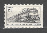 Italia.1970 Ziua marcii postale-Locomotive SI.776