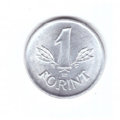 Moneda Ungaria 1 forint 1989, luciu de batere, stare foarte buna, curata