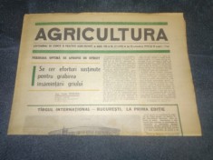 REVISTA AGRICULTURA 15 OCTOMBRIE 1970