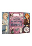 Disney. Regatul de gheata. Aventuri magice. Carte de colorat cu autocolante, Litera