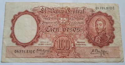 Argentina, 100 Pesos foto