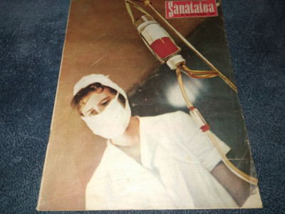 REVISTA SANATATEA NR 10 1964 foto