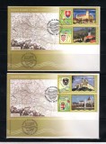 ROMANIA - 2010 STEMELE DUNARII I, FDC - LP 1863, Stampilat
