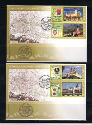 ROMANIA - 2010 STEMELE DUNARII I, FDC - LP 1863 foto