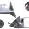 Oglinda exterioara Audi Q5 (8r), 09.2008-09.2016, Dreapta, reglare electrica; grunduit; incalzita; cu functie detectie unghi mort; geam convex; croma