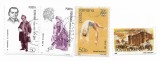 Romania - Marci diverse, 4 buc., 1983-1989 - obliterate