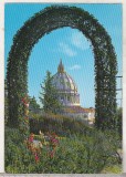 bnk cp Vatican - Gradinile - circulata catre Romania - 1967