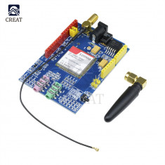 Modul shield SIM900 GSM GPRS GPIO RTC PWM Wireless cu antena foto