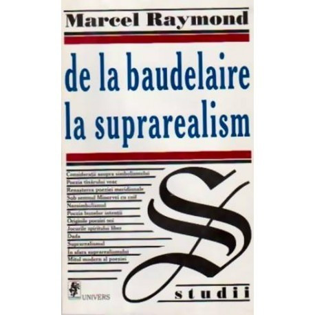 Marcel Raymond - De la Baudelaire la suprarealism - 110308