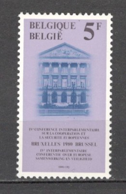 Belgia.1980 Conferinta interparlamentara ptr cooperare si securitate MB.218 foto