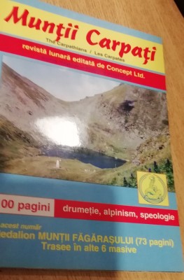 myh 12 - Muntii Carpati - nr8/1998 - piesa de colectie foto