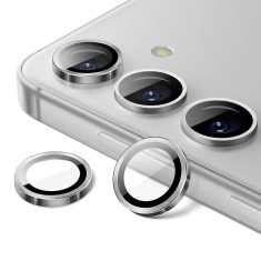 Folie sticla Samsung Galaxy S24 Camera Protector Lito S+, gri foto