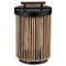 Lampa solara 2.4w 3000k ip65 - negru/maro