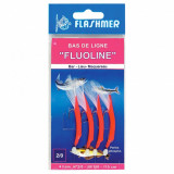 Forfac Fluoline Pescuit marin 4 C&acirc;rlige Nr. 2/0, Flashmer