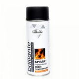 Vopsea Spray Brilliante Temperaturi Inalte Negru 400 ml