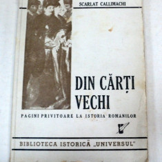 DIN CARTI VECHI-SCARLAT CALLIMACHI 1946
