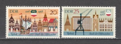 D.D.R.1968 750 ani orasul Rostok SD.243 foto
