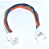 Conector Auto 8 Fire 30cm, Mufa Mama/Tata 8P, Cablu Audio Alimentare, Clema Siguranta