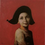 Pictura in ulei pe panza, &#039;&#039;Un micut Pierrot&#039;&#039;