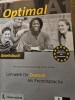 Optimal A1 - Lehrwrerk fur Deutch ald Fremdsprache - Muller , Rusch, Scherling, Wertenschlag, Schmidt, Schmitz Vol. I