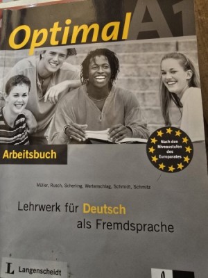 Optimal A1 - Lehrwrerk fur Deutch ald Fremdsprache - Muller , Rusch, Scherling, Wertenschlag, Schmidt, Schmitz Vol. I foto