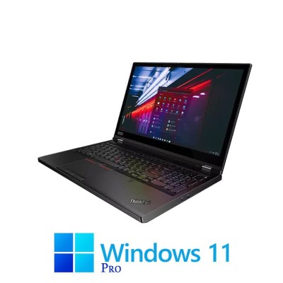 Laptop Lenovo P53, i7-9850H, 32GB DDR4, Quadro T2000, Display NOU, Win 11 Pro foto