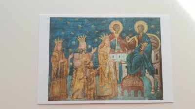 Carte postala SV205 Voronet - Tabloul votiv al Manastirii Voronet foto