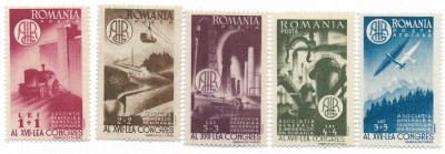Romania (291) - A.G.I.R., 1947 - serie neobliterata foto