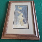 CONSTANTIN RADINSCHI - PEISAJ - acuarela anii '70