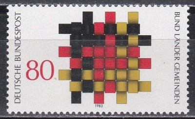 Germania 1983 - Idei fundamentale ale democrației, MNH foto