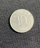 Moneda 10 ore 1974 Danemarca