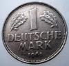 7.139 GERMANIA RFG 1 DEUTSCHE MARK 1961 F, Europa, Cupru-Nichel