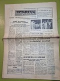 ziarul sportul popular 21 iunie 1967 - dinamo bacau a promovat in divizia A la fotbal