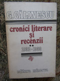 George Calinescu - Cronici literare si recenzii 1932-1933 (volumul 2), Minerva