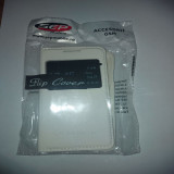 Husa Tip Carte Samsung Galaxy Ace NXT, Protectie Completa, Piele Ecologica, Alb