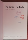 Myh 310s - Arta pentru toti - Adina Nanu - Theodor Pallady - ed 1963