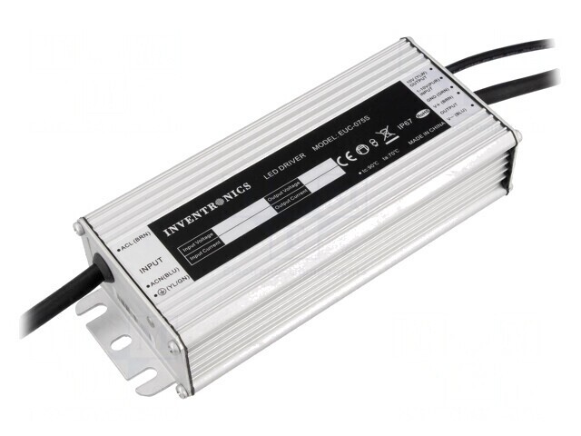 Alimentator LED 75W 350mA IP67