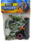 Set de Jucarii Soldat - Eroi Speciali, cu Accesorii Militare