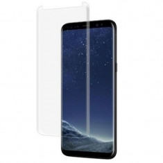 Folie sticla curbata UV Full Glue pentru Samsung Galaxy S8 Plus, Transparenta foto