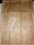 Cumpara ieftin HARTA VECHE 1916 KEZDI VASARKELY / TARGU SECUIESC